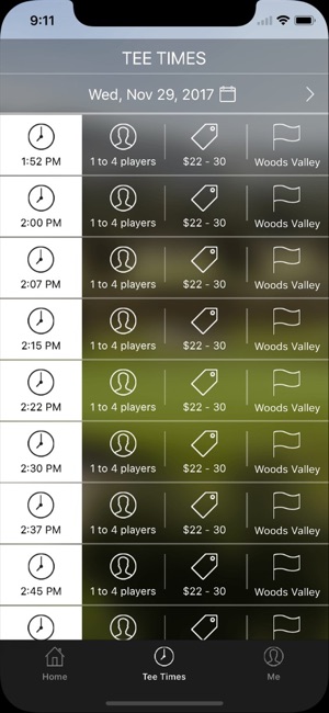 Woods Valley Golf Tee Times(圖3)-速報App