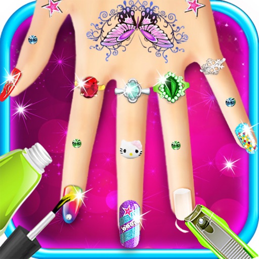 Princess Nail Art & Makeover icon