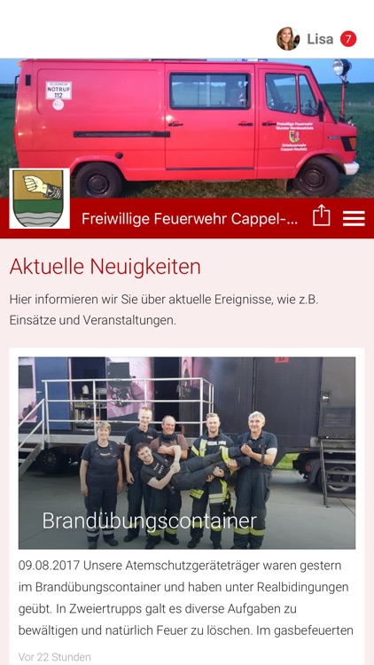 Freiw Feuerwehr Cappel-Neufeld