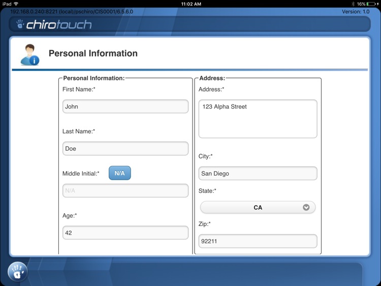 CT Intake Mobile 7.2 screenshot-3
