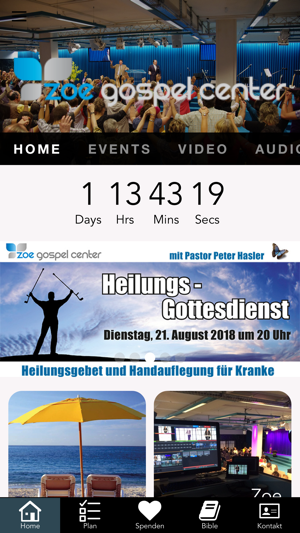 Zoe Gospel Center App(圖2)-速報App