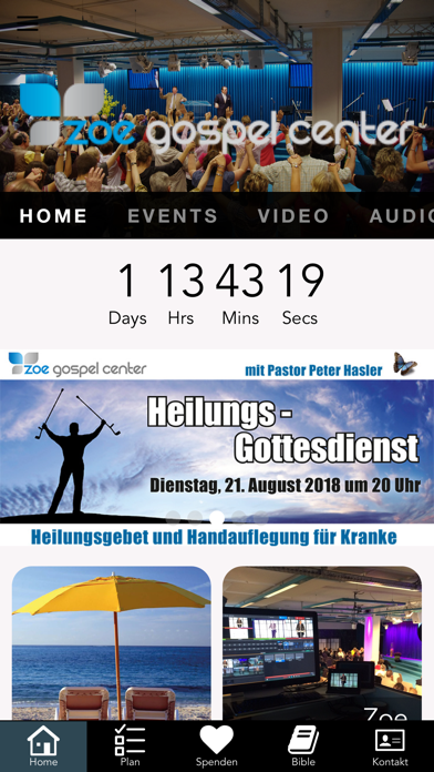 Zoe Gospel Center App screenshot 2