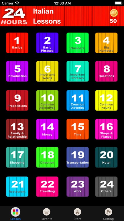 In 24 Hours Learn Italian