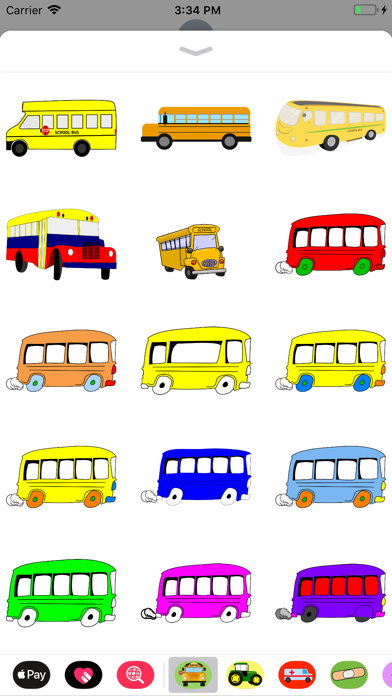 Bus Stickers screenshot 2