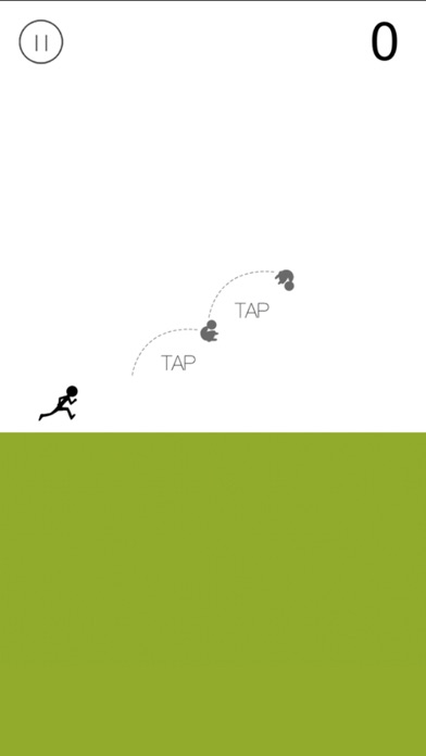 Stickman run-cool jump Parkour screenshot 2