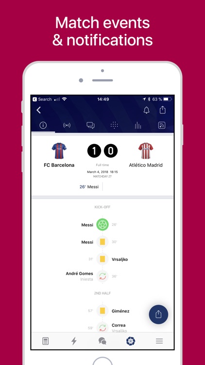 Barcelona Live — Goals & News. screenshot-3