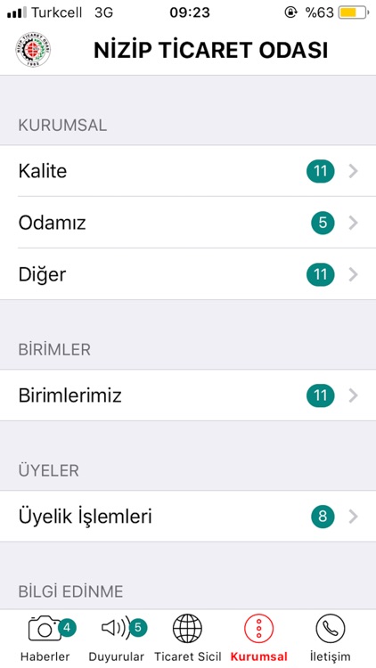 Nizip Ticaret Odası screenshot-4