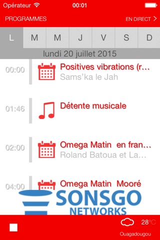 Radio Omega (Officielle) screenshot 4