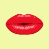 Kissing Smoochy Lips Stickers