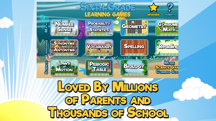 Sixth Grade Learning Games SE screenshot-3
