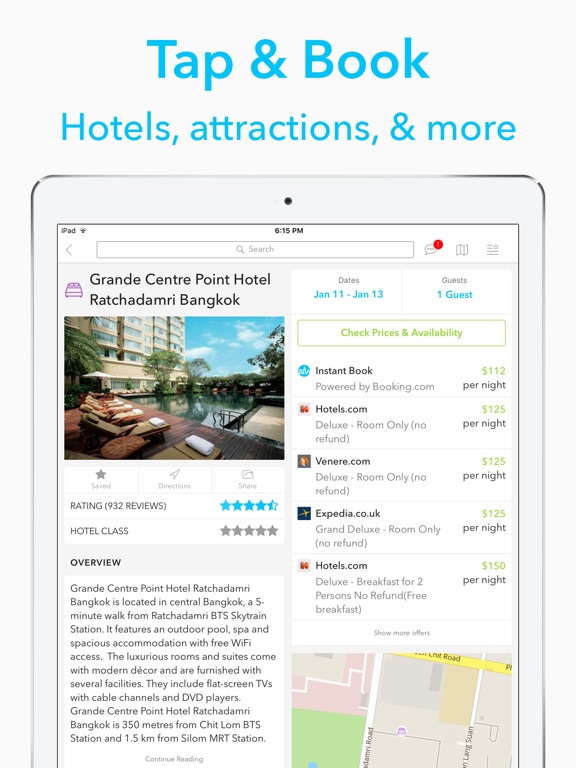 Indonesia Travel Guide-Triposo iPad Indonesia Travel Guide-Triposo iPad
