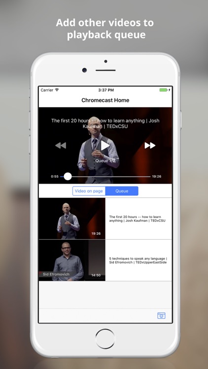 Castio: Web Video Cast screenshot-4