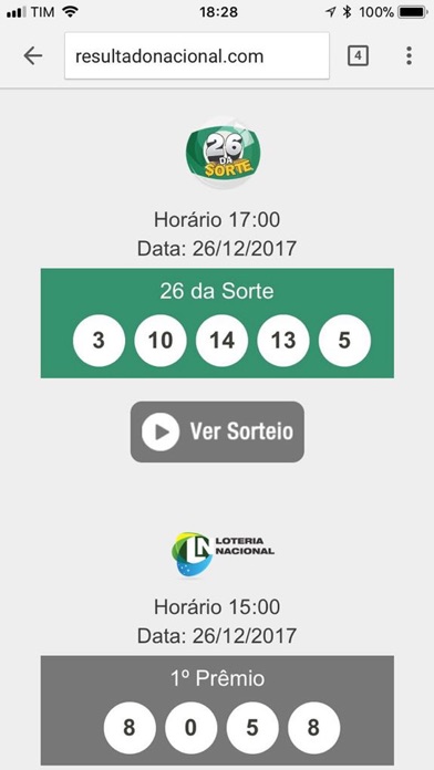 Resultado Nacional screenshot 4