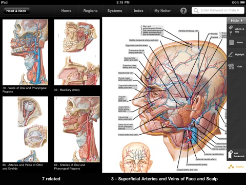 Netter's Anatomy Atlas screenshot 2