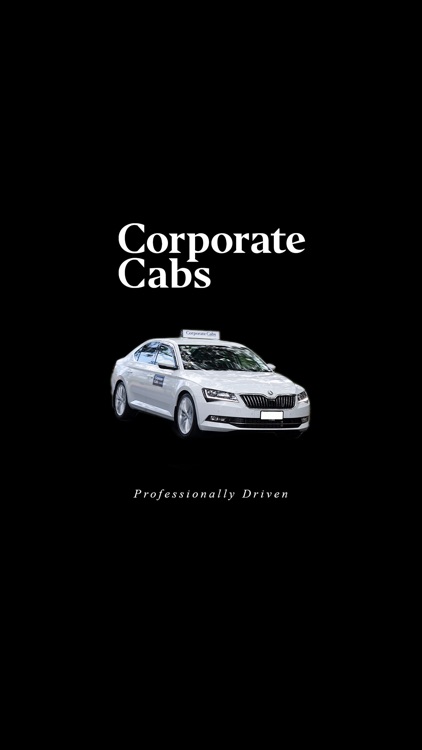 Corporate Cabs eBookings App