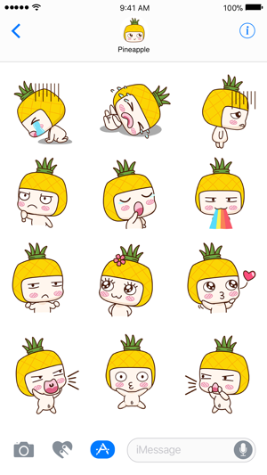 Fine-Apple Stickers(圖5)-速報App