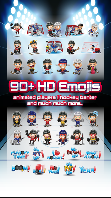 Hockey Emojis Nationのおすすめ画像1