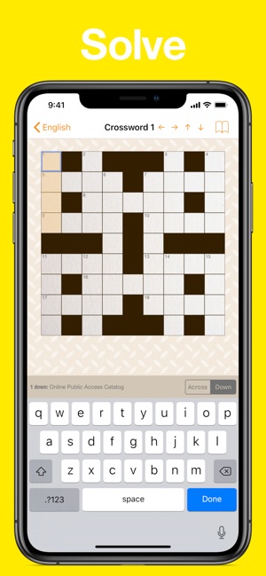 Accessible Crosswords