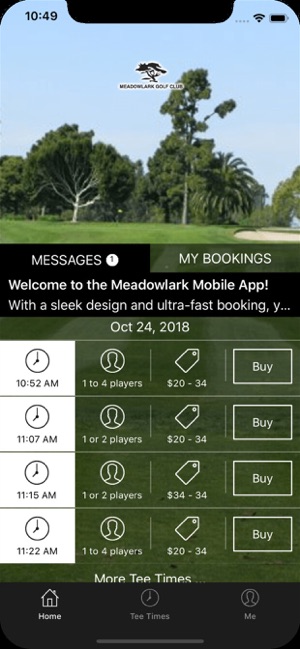 Meadowlark Golf Tee Times(圖1)-速報App
