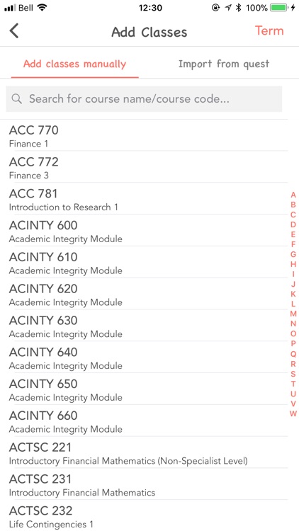 UWScheduleHero screenshot-4