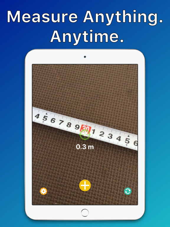 AR Ruler - 長さ・距離を測るのおすすめ画像1