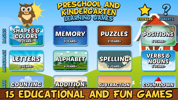 Preschool & Kindergarten (SE) screenshot-0