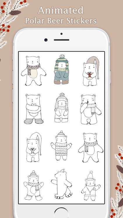 Animated Polar Bear Stickers!
