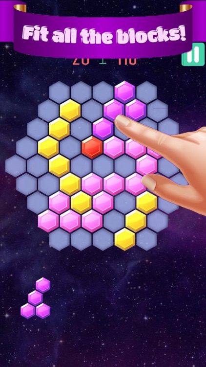 Galaxy HEXA Game