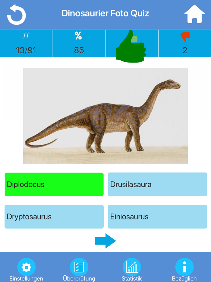Die Dinosaurier Quiz