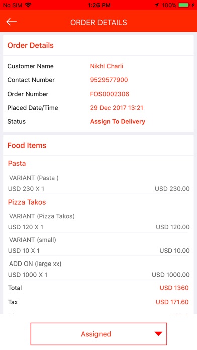 LS Delivery of Food Order screenshot 4