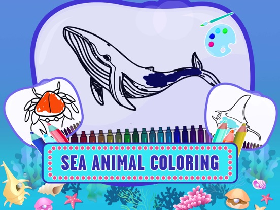 iPad Image of Learning Sea World Animal Game