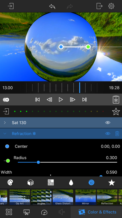 LumaFX screenshot 2 - app app interface