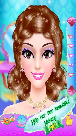 Mermaid Games - Makeover and Salon Game(圖4)-速報App