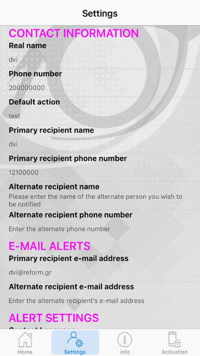 iAlert PLUS screenshot 3