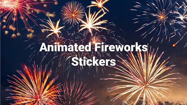 Animated Fireworks Party Text(圖1)-速報App