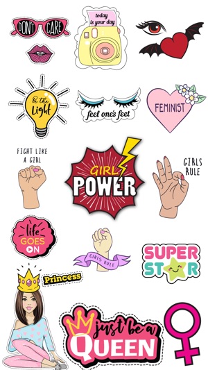 Women Power Stickers Pack(圖4)-速報App