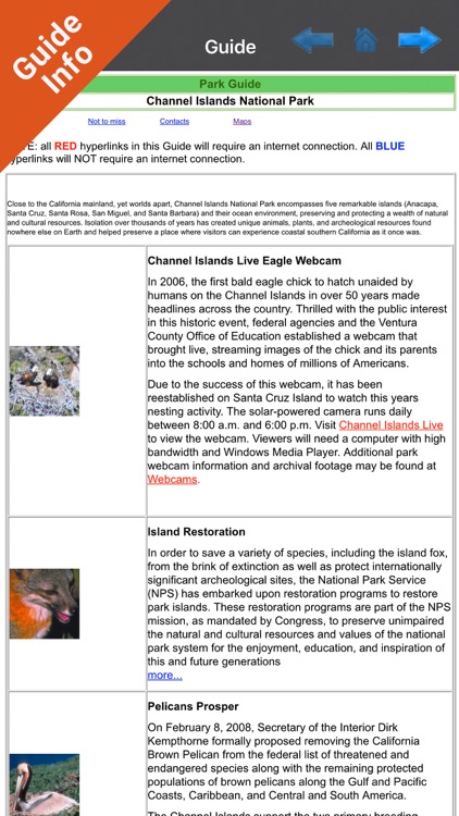 Channel Islands National Park - GPS Map Navigator