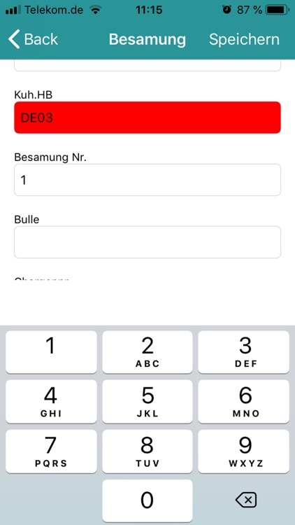 Besamung