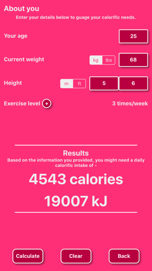 Breastfeeding Caloric Calc(圖3)-速報App