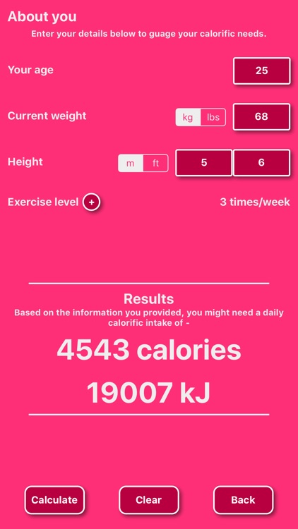 Breastfeeding Caloric Calc