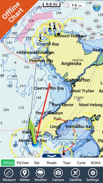 Marine Wales and West England HD GPS Map Navigator screenshot-3