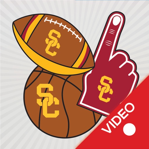 USC Trojans Animated Selfie Stickers iOS App