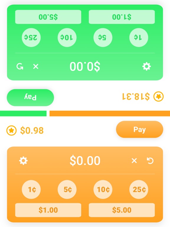 Money Math Duel - Split Screen Screenshots