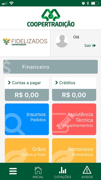 Coopertradição screenshot 2