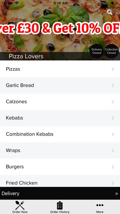 How to cancel & delete Pizza Lovers Grantham from iphone & ipad 2