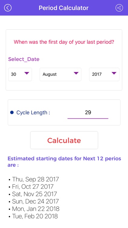 Women Calculator screenshot-4