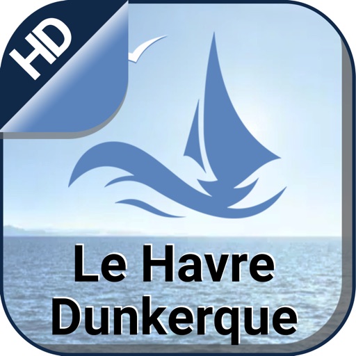 Le Havre Dunkerque offline nautical boating charts icon