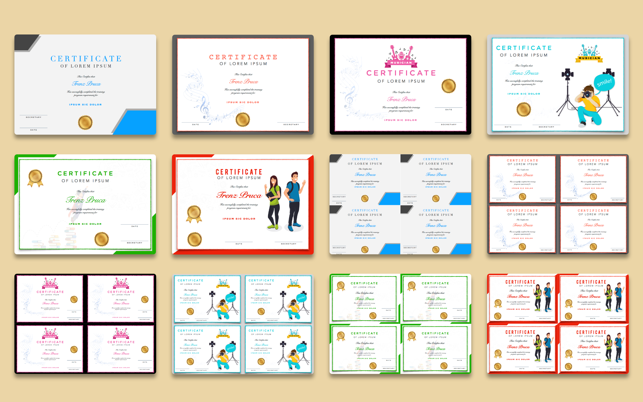 Certificate Templates by iCert(圖4)-速報App