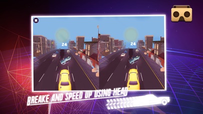 VR Car Racing: Rushy Road screenshot 2