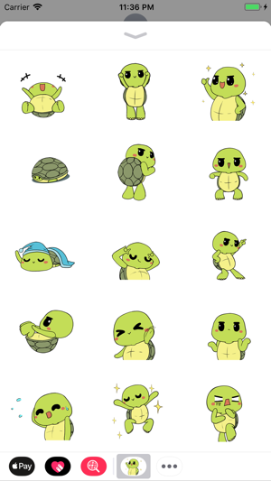 Happy Little Turtle Stickers(圖2)-速報App